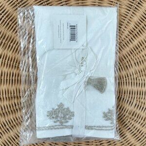 NEW Serena & Lily Brookside Euro Pillow Sham-Flax Beige